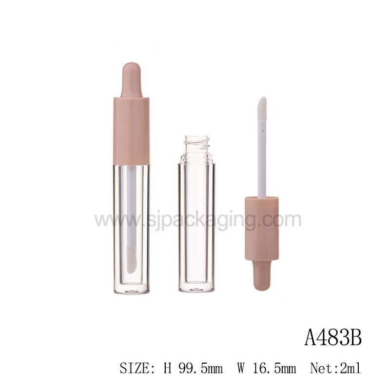 Round Shape Lip gloss Tube 2-2.8ml A483